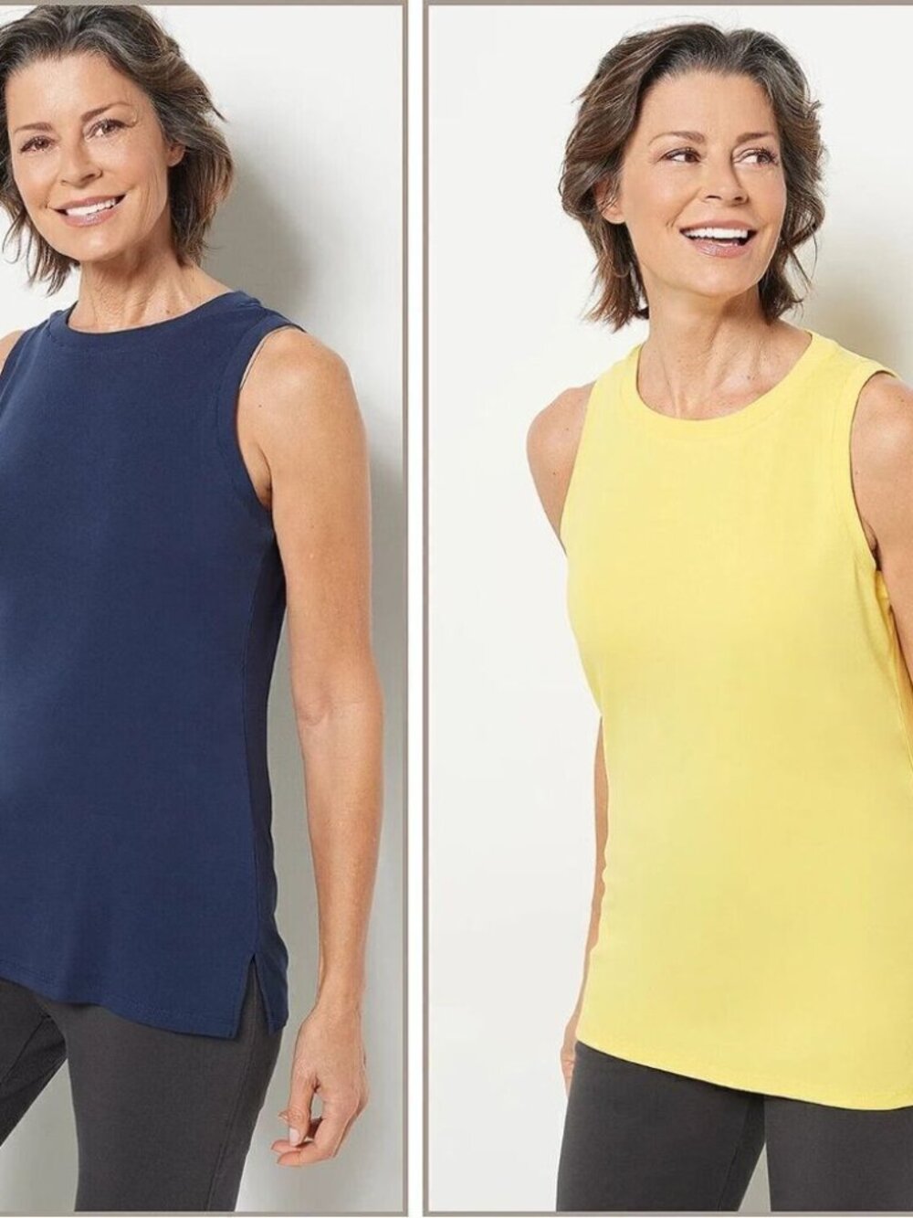 zuda 2-Pack Long & Lean Tank Tops
